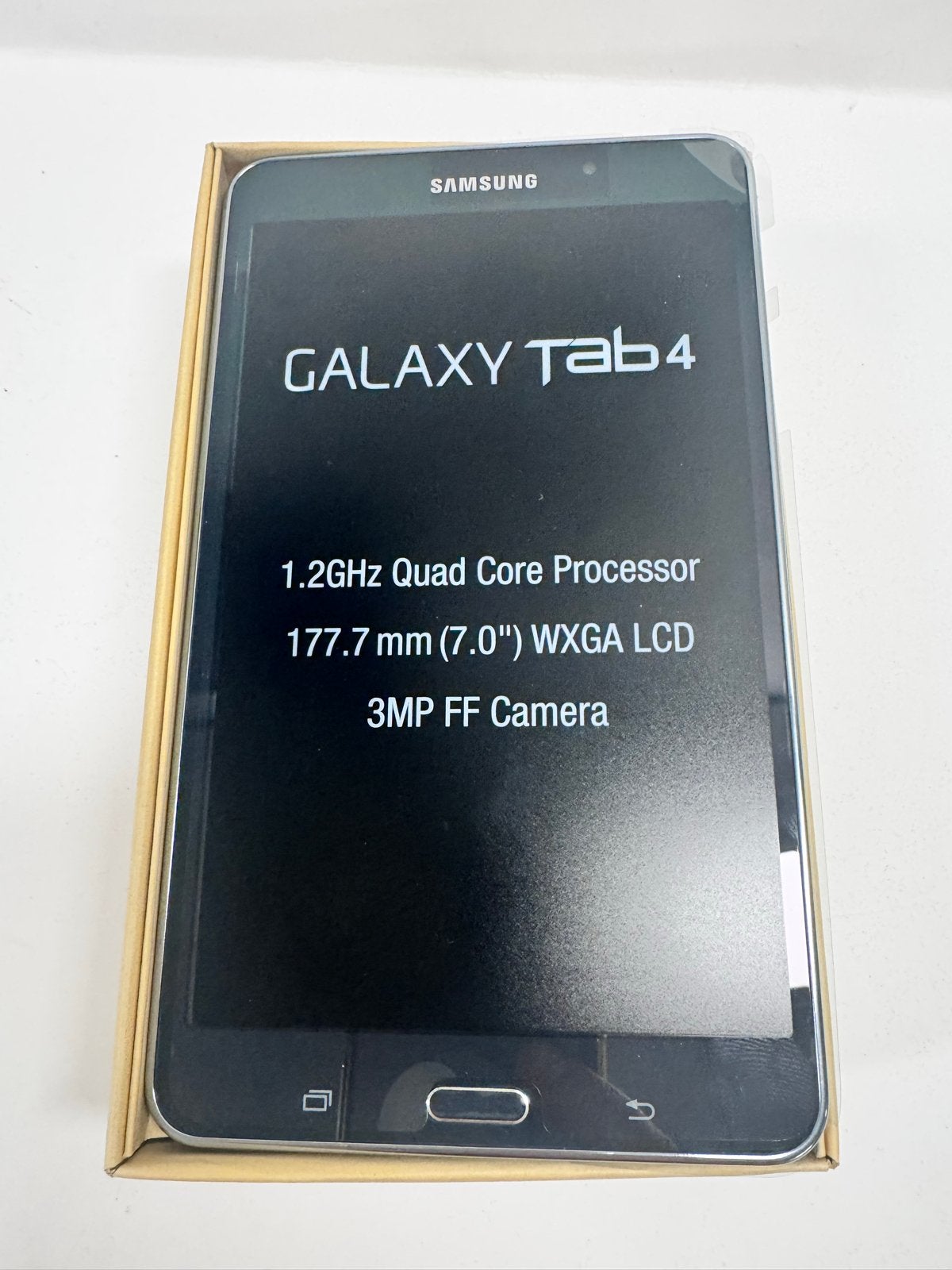 Samsung Galaxy Tab 4 SM-T230 7.0" Wi-Fi 8GB ZwartNIEUW, Ophalen of Verzenden, Wi-Fi, Gps, Nieuw