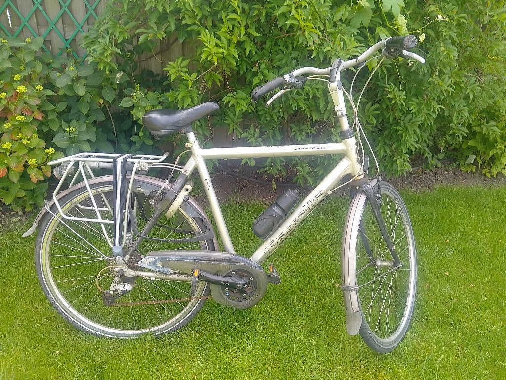 Gazalle Lausanne Lite Gold Line, Fietsen en Brommers, Fietsen | Heren | Herenfietsen, Ophalen, Gebruikt, Velgrem, Versnellingen