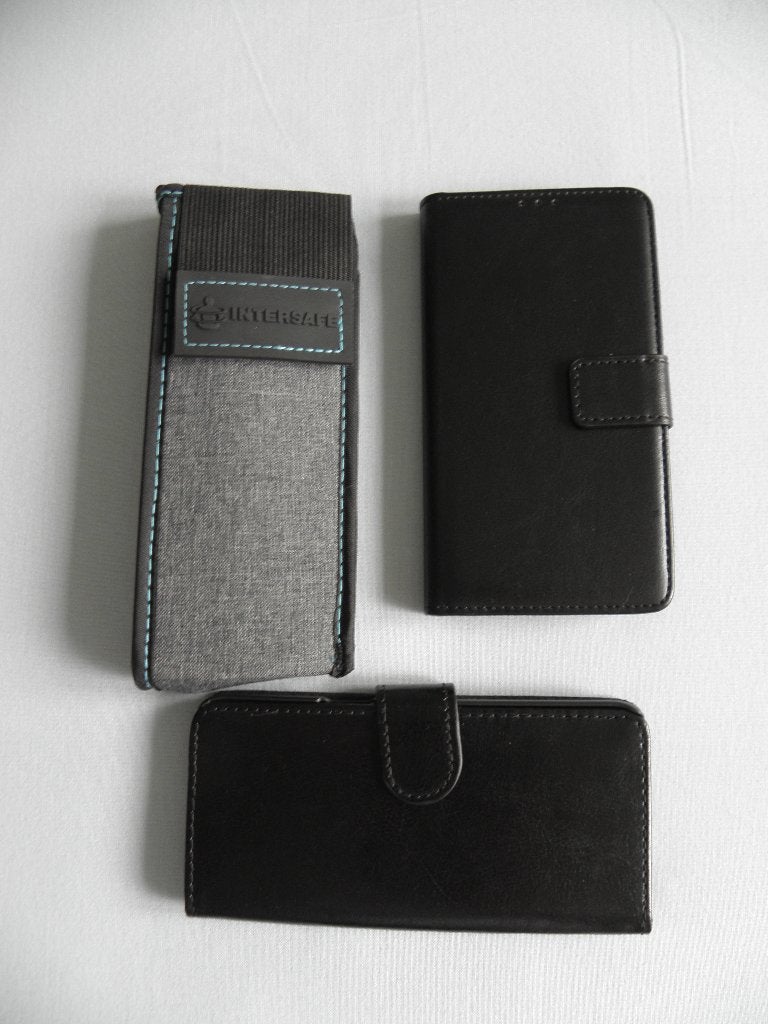 2 Mobiele Telefoon Iphone Mapjes + Broekriem Mapje, Ophalen, Zwart, Hoesje of Tasje, Zo goed als nieuw
