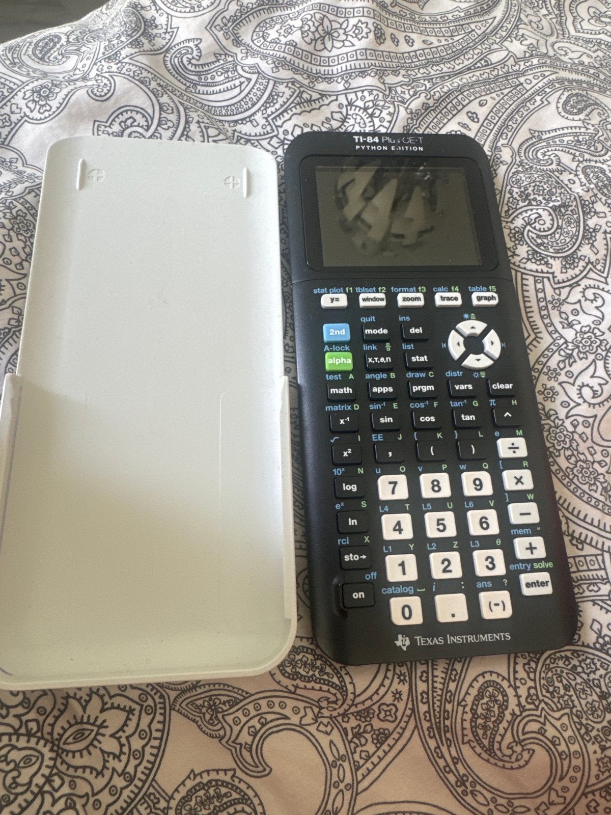 Texas Instruments TI-84 Plus CE-T Python Edition, Diversen, Ophalen of Verzenden, Grafische rekenmachine, Zo goed als nieuw