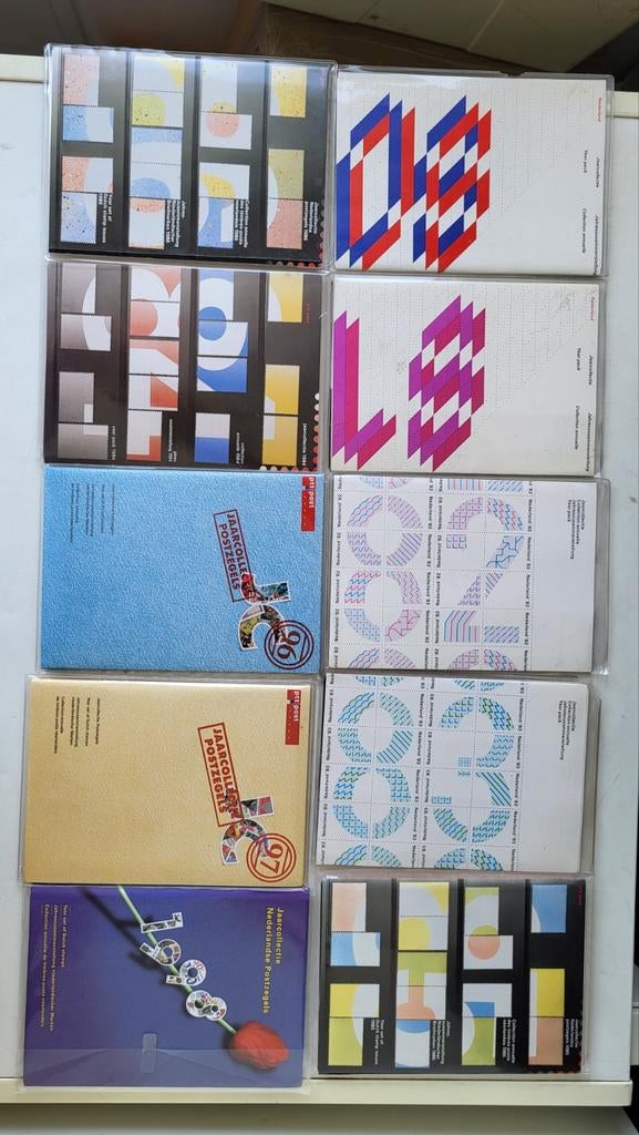 Jaarcollecties postzegels Nederland 1980-1998, Ophalen of Verzenden, Na 1940, Postfris