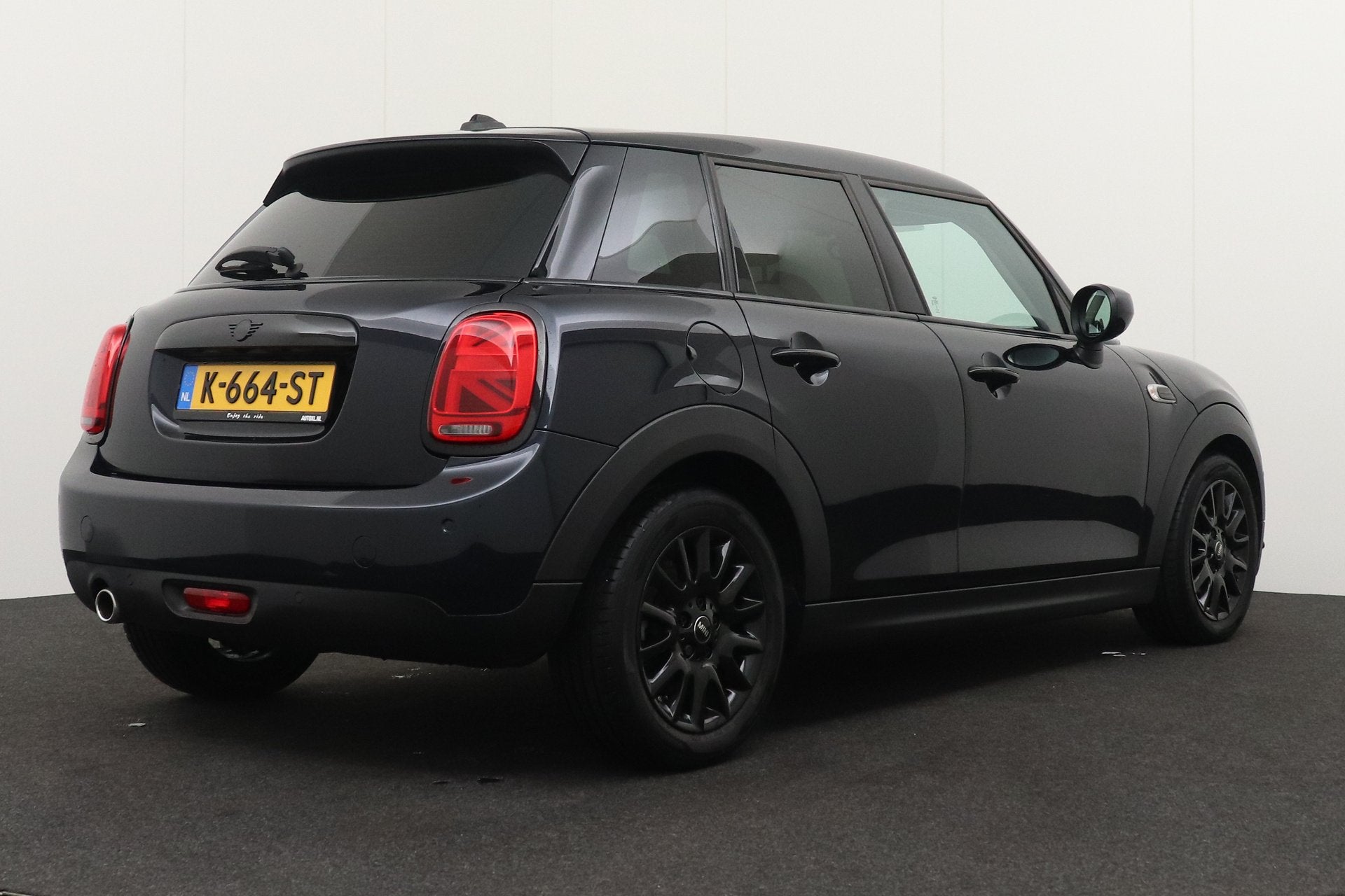 MINI Cooper Mini 1.5 Aut. Chili Cruise Digi. Dash LMV 17', Blauw, Leder en Stof, Origineel Nederlands, Bedrijf