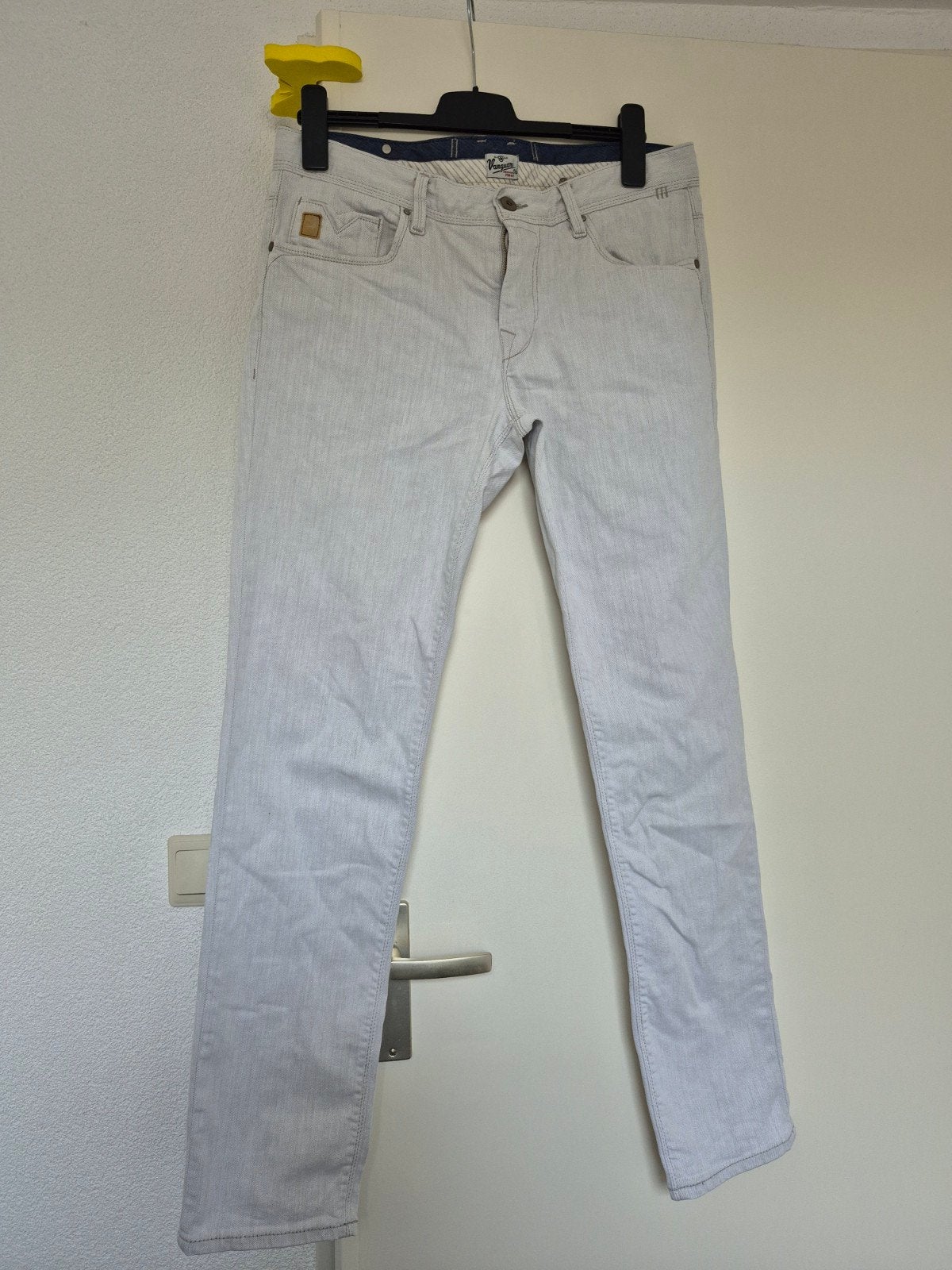 HEREN SPIJKERBROEK MAAT 35 VANGUARD, Kleding | Heren, Spijkerbroeken en Jeans, Ophalen, Zo goed als nieuw, Grijs, W33 - W34 (confectie 48/50)