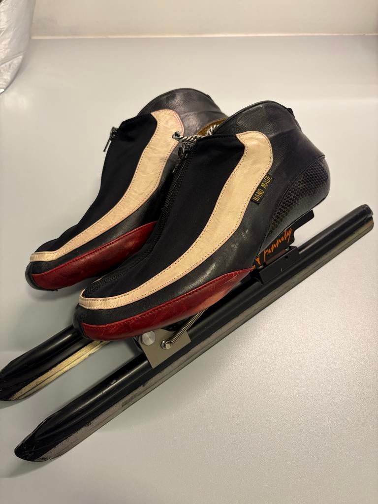 Viking thermoplastische schaatschoen maat 41 met onderstel, Sport en Fitness, Schaatsen, Gebruikt, Ophalen of Verzenden, Noren