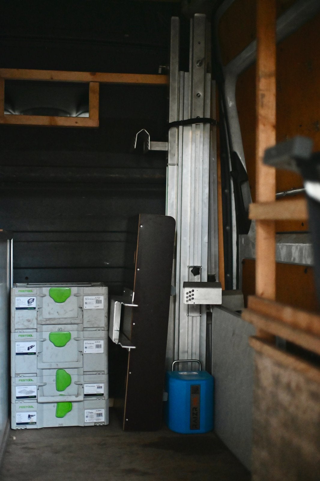 Altrex ladderlift voor ladder & steiger, Ophalen