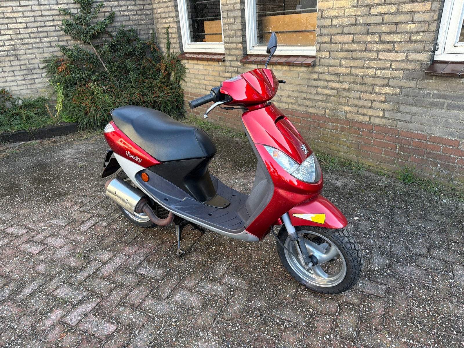 Peugeot Vivacity Scooter - Rood, Goede Staat, Ophalen, Tweetakt, Gebruikt, Maximaal 45 km/u