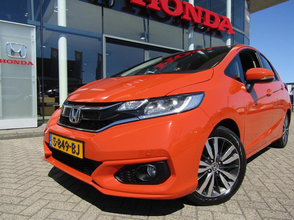 Honda Jazz 1.4 i-VTEC CVT 100pk Elegance, Trekhaak, Navi, Automaat, Gebruikt, 49 €/maand, 102 pk