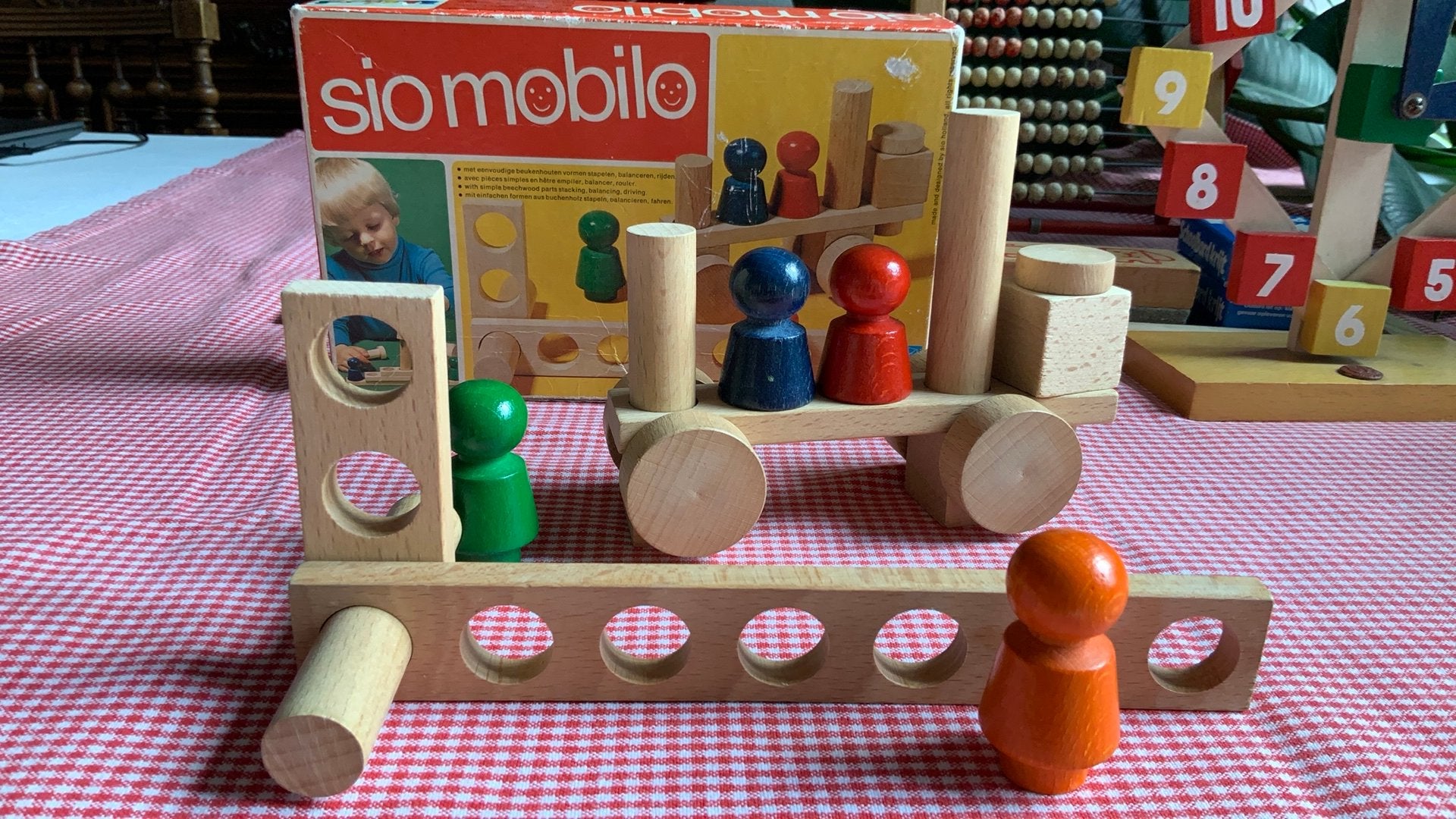 Vintage SIO Mobilo nr. 201/constructie, Ophalen of Verzenden, Gebruikt, Bouwen