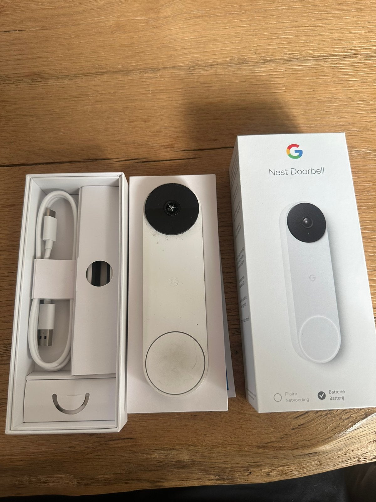Google Nest deurbel, Ophalen of Verzenden, Gebruikt