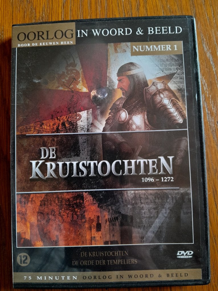 De Kruistochten 1096 - 1292 dvd, Alle leeftijden, Ophalen of Verzenden, Gebruikt, Oorlog of Misdaad