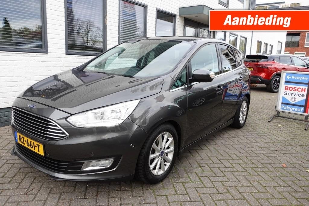 Ford C-MAX 1.0 TITANIUM Clima Zeer Luxe, Auto's, 125 pk, Gebruikt, Euro 6, Handgeschakeld