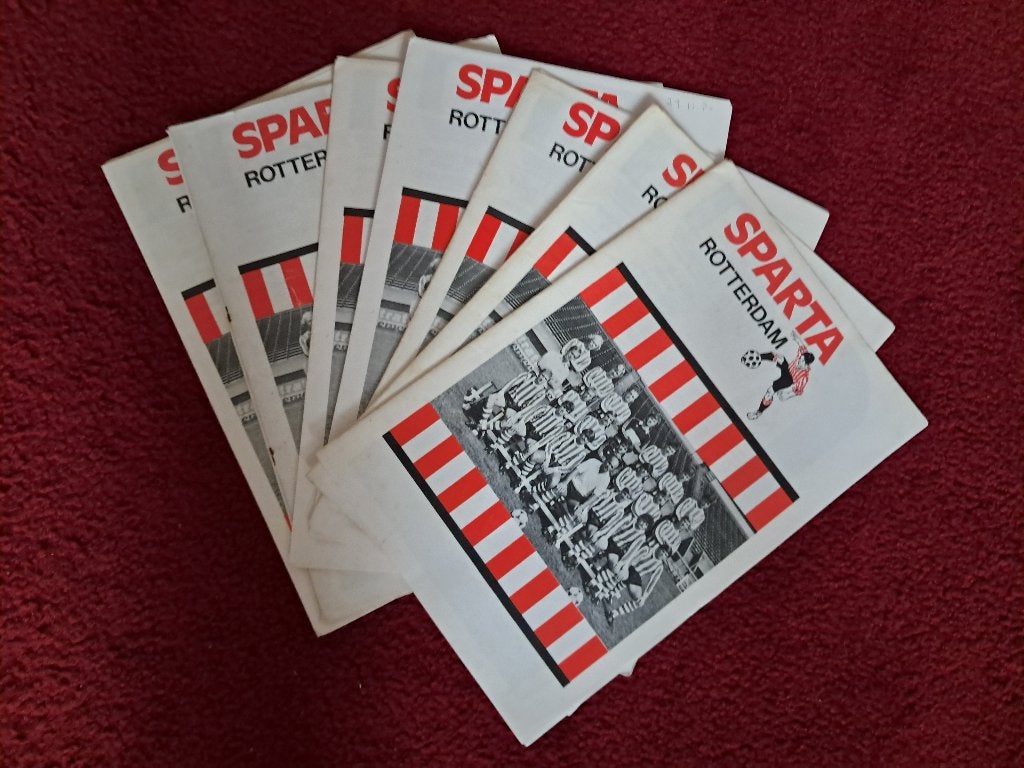 Sparta Rotterdam 1980/1981, Ophalen of Verzenden, Gebruikt, Sparta, Boek of Tijdschrift