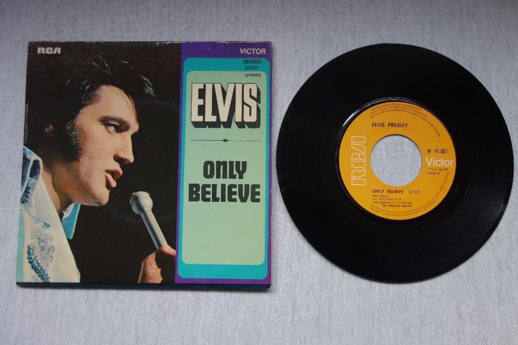 Single Elvis Presley, Cd's en Dvd's, Vinyl Singles, Ophalen of Verzenden, Zo goed als nieuw, 7 inch, Pop