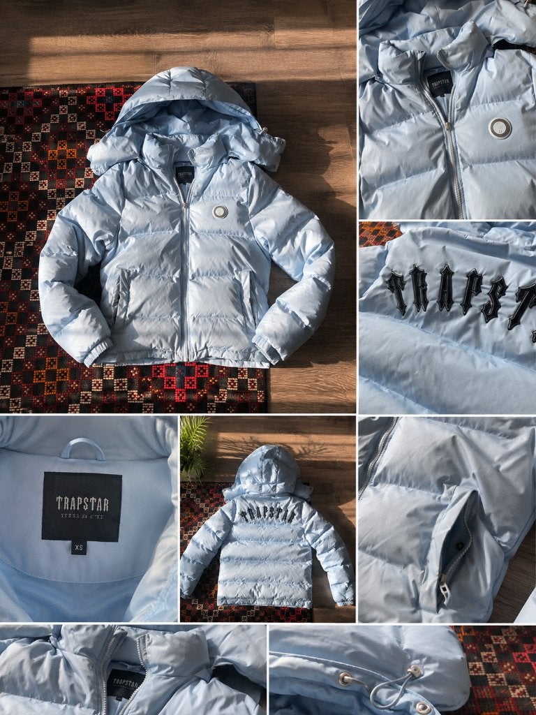 Mooie trapstar jas ice blue, Ophalen of Verzenden, Zo goed als nieuw, Trapstar, Maat 48/50 (M)