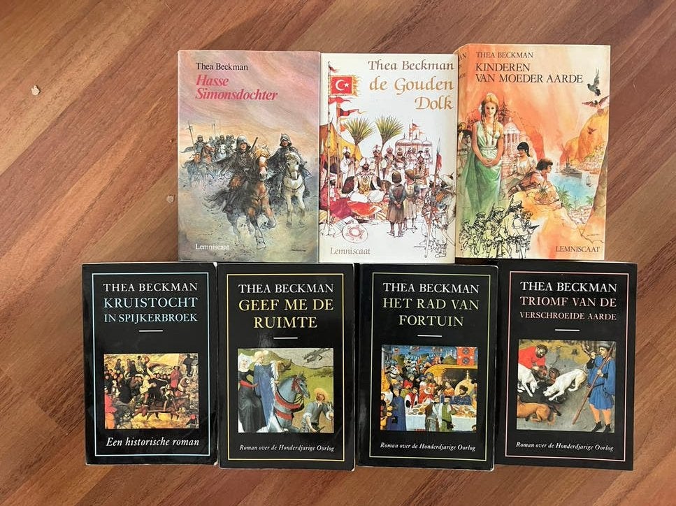 Thea Beckman Collectie 7 Boeken, Boeken, Ophalen of Verzenden, Gelezen