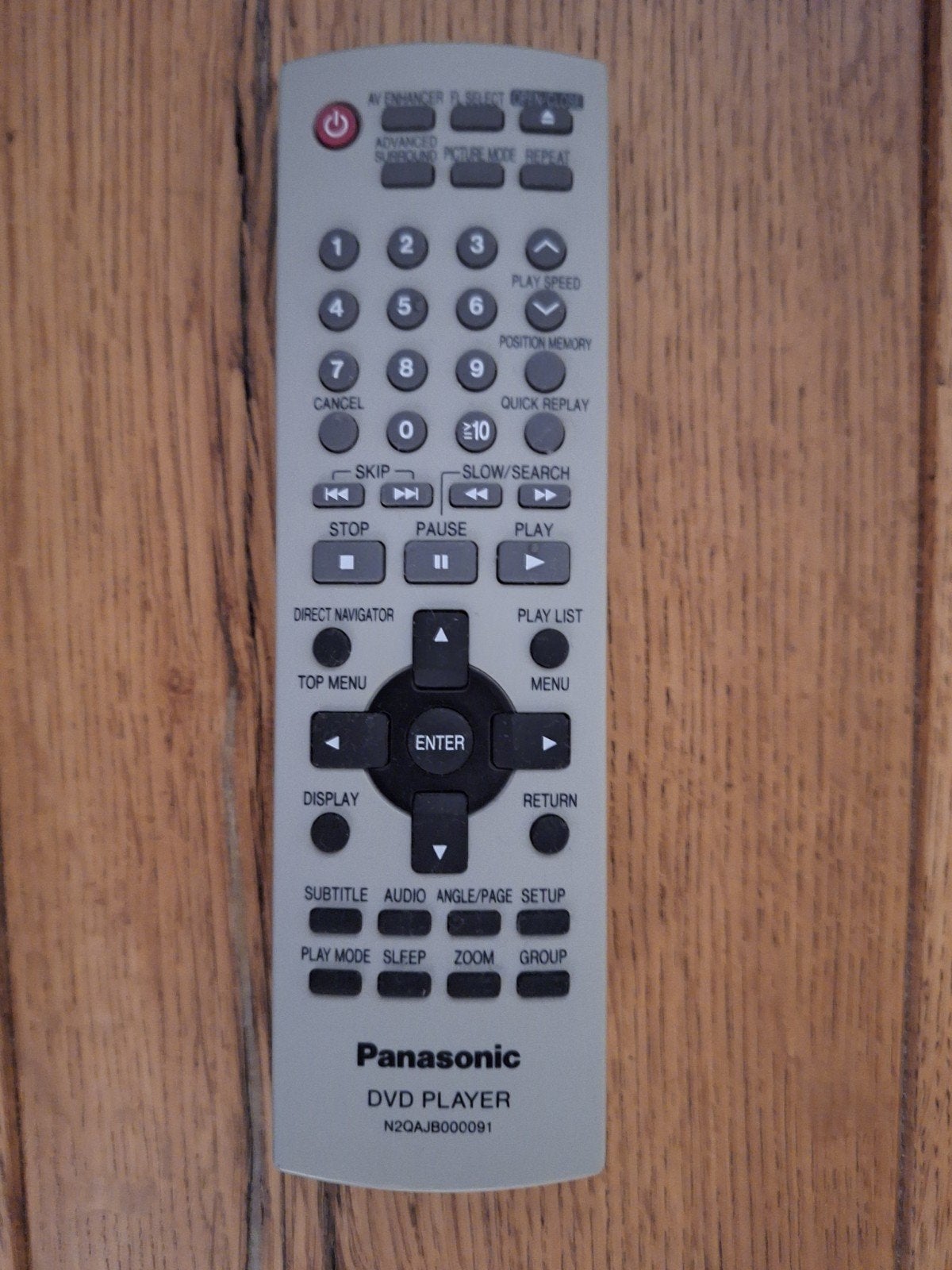 ​Originele Panasonic N2QAJB000091 (o.a. DVD-S27 / DVd-S24 ea, Ophalen of Verzenden, Gebruikt, Origineel, Dvd