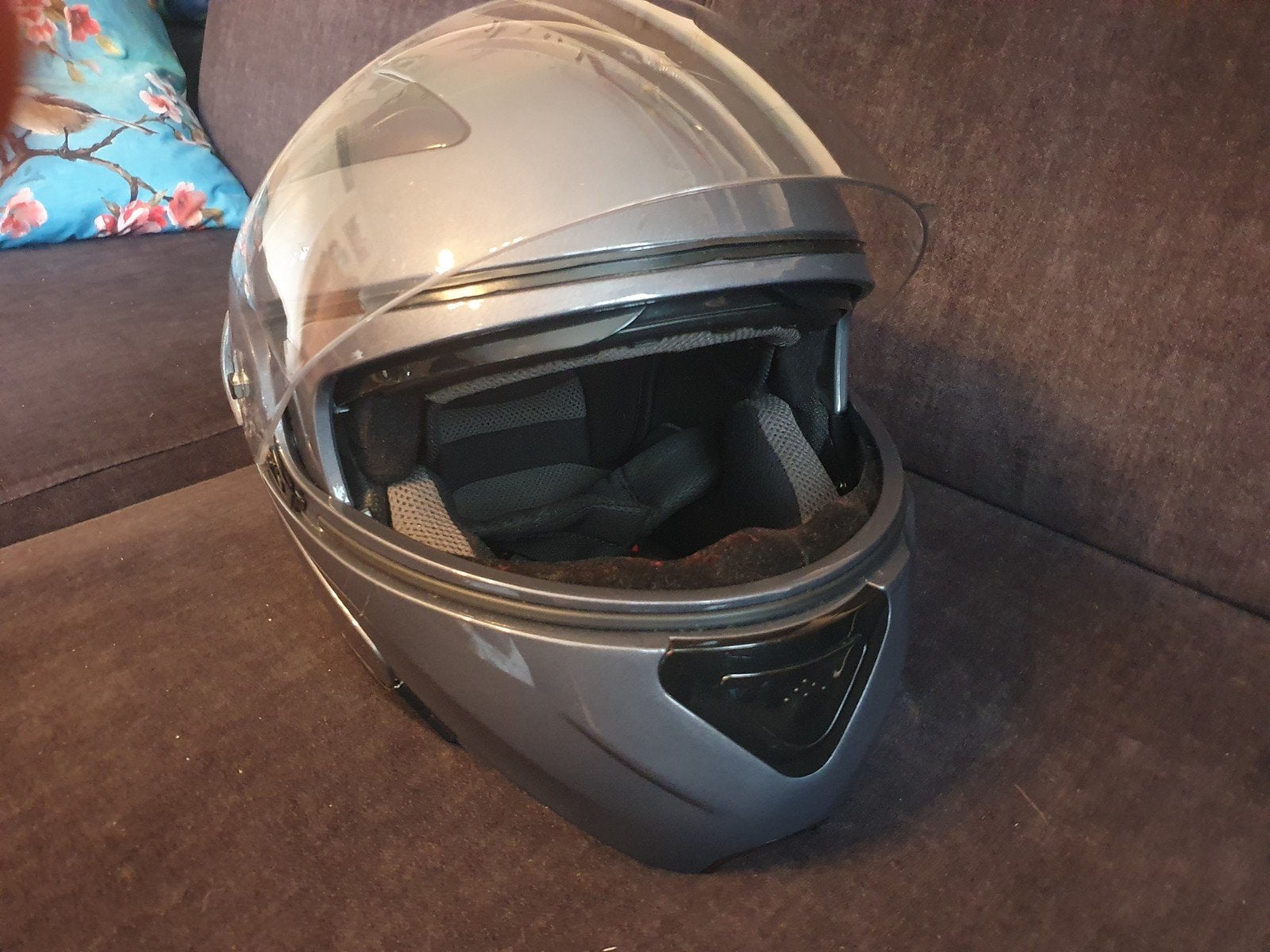 motor scooter helm maat l, Fietsen en Brommers, Ophalen of Verzenden