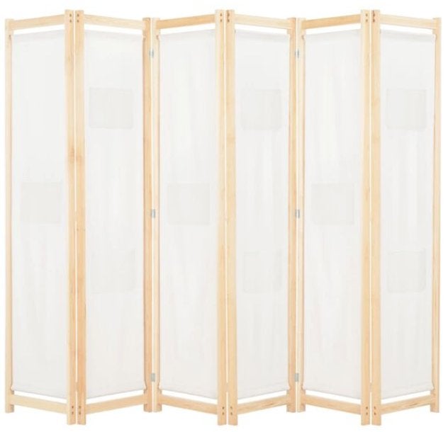VidaXL Kamerscherm met 6 panelen, Ophalen, Zo goed als nieuw