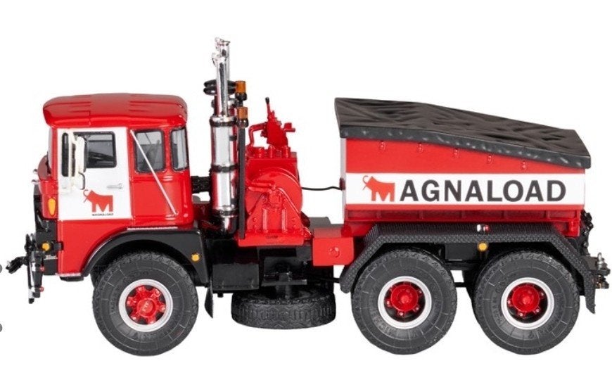 FTF 6X4 + BALLASTBOX - MAMMOET, Hobby en Vrije tijd, Modelauto's | 1:50, Overige merken, ., VD SCALE MODELS, Nieuw