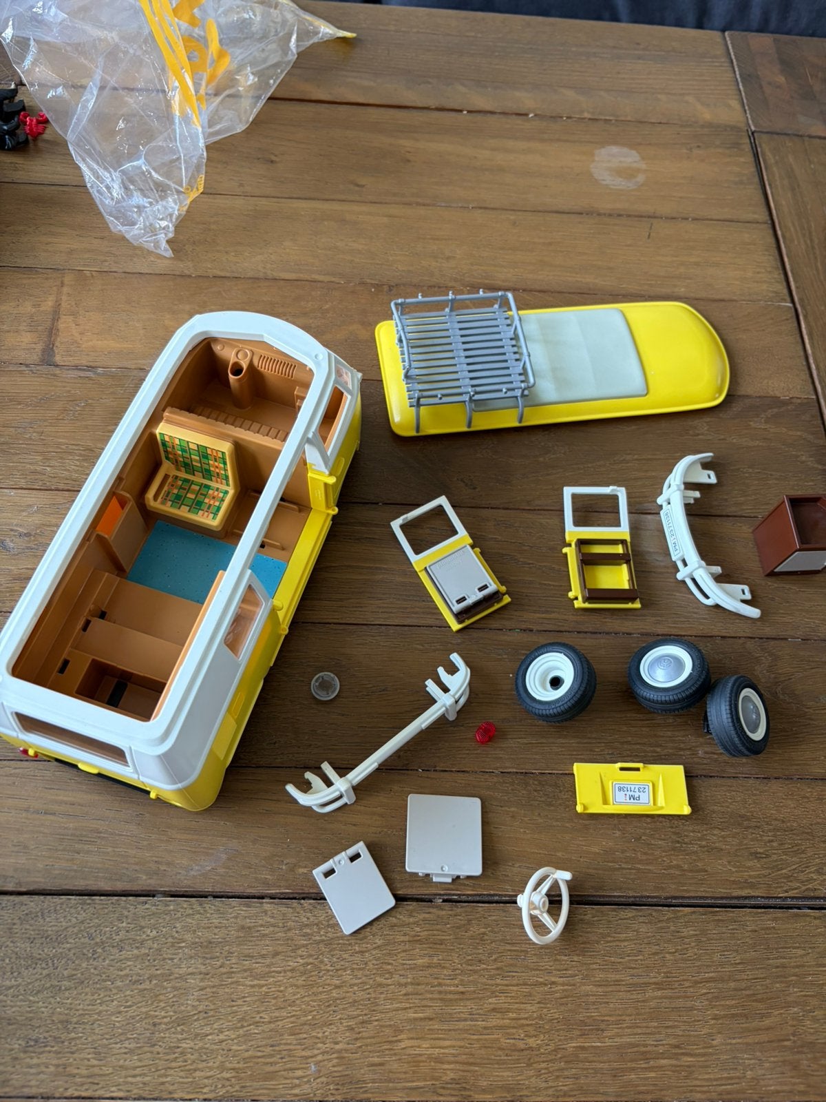 Playmobil onderdelen volkswagen bus, Ophalen, Zo goed als nieuw