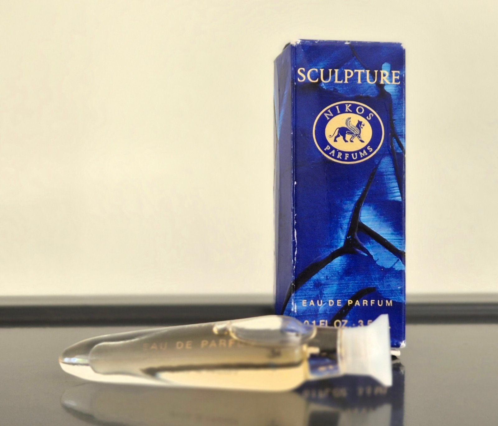 Nikos Parfums - Sculpture - Eau de Parfum miniatuur, Ophalen of Verzenden, Gebruikt, Miniatuur, Gevuld