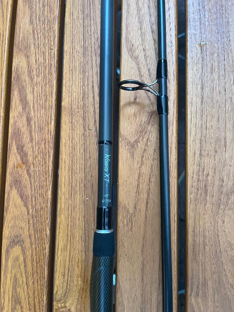 Fox karperhengel Warrior XT 2,75lb, 12ft, Ophalen, Gebruikt, Werphengel