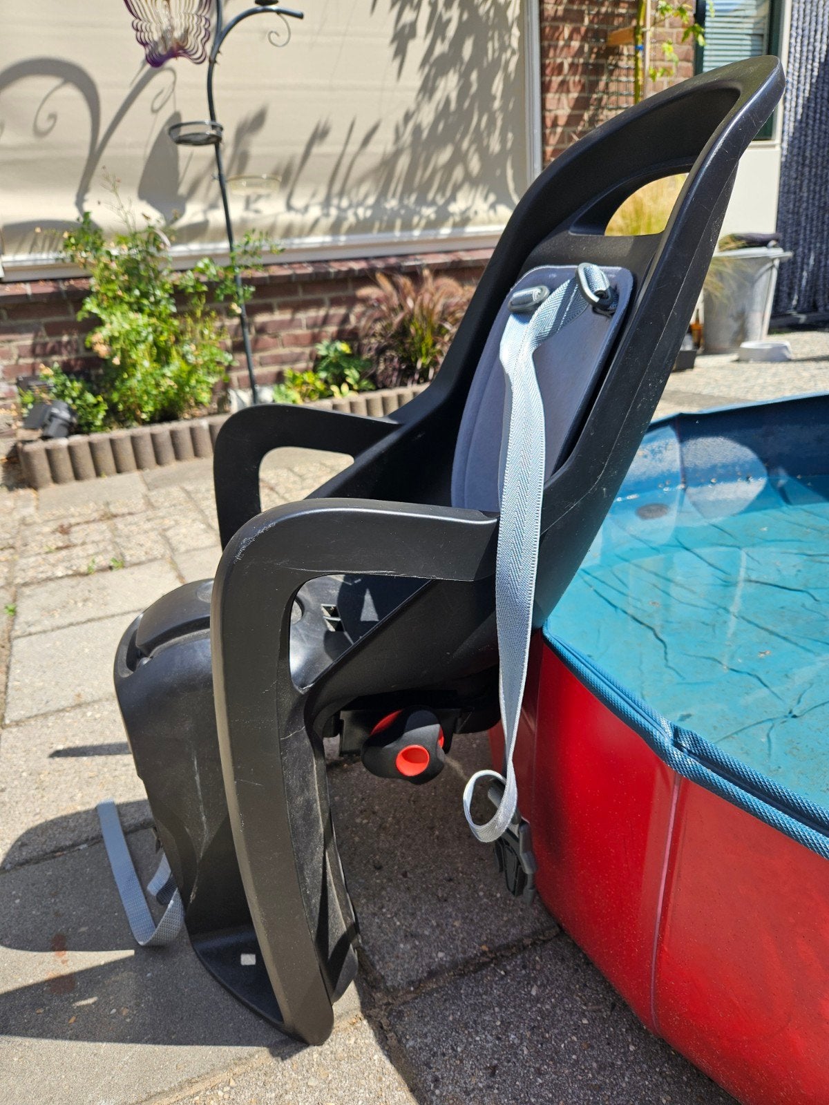 Kinderzitje achter, Ophalen, Achterzitje, 9 t/m 18 kg, Polisport achterzitje