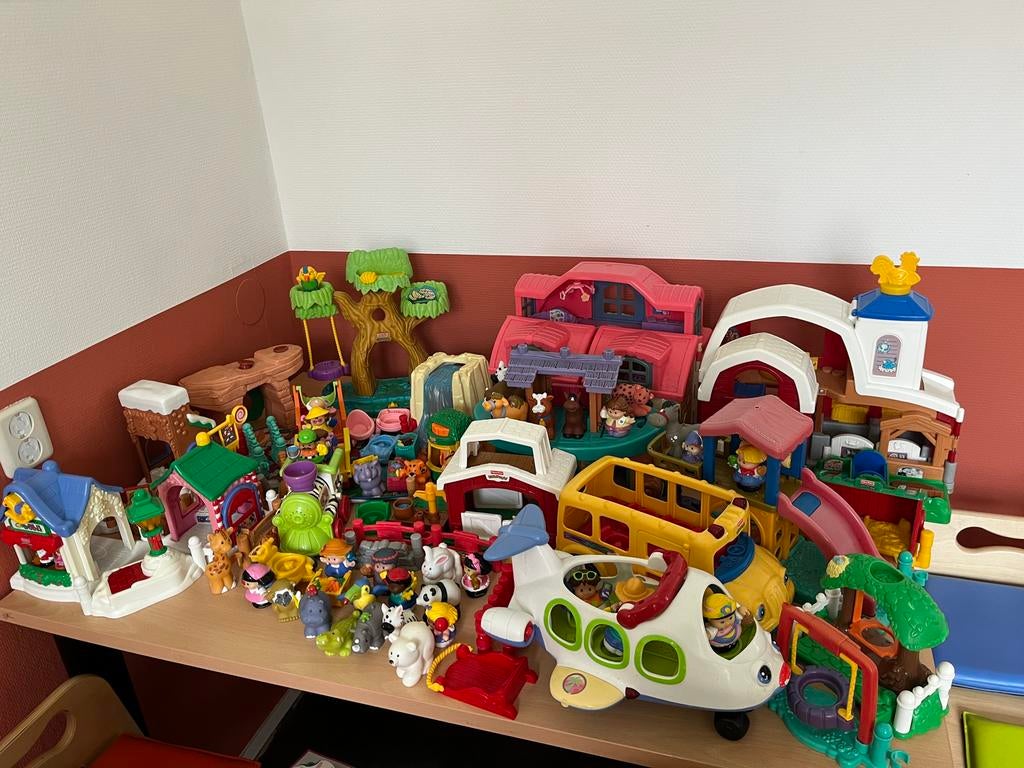 Grote partij Fisher-Price Little People speelgoed, Kinderen en Baby's, Speelgoed | Fisher-Price, Ophalen, Zo goed als nieuw