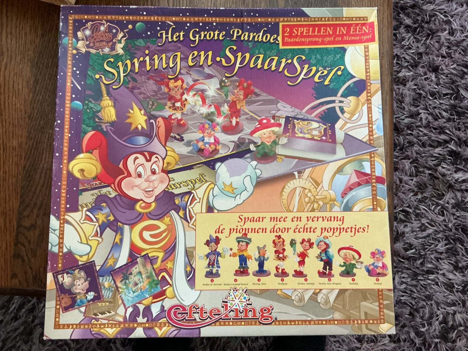 Efteling Het Grote Pardoes Spring en Spaarspel met beeldjes, Verzamelen, Efteling, Ophalen of Verzenden, Zo goed als nieuw, Overige typen