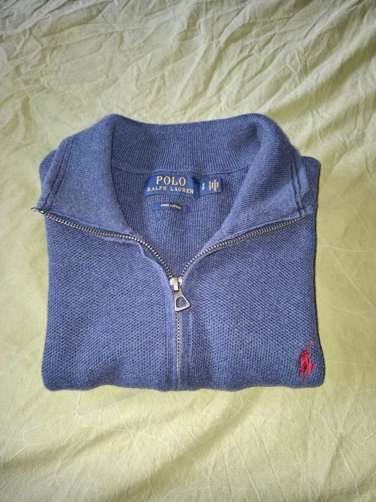 Polo Ralph Lauren Heren Trui - Blauw, Maat S, Maat 46 (S) of kleiner, Verzenden, Blauw, Polo Ralph Lauren