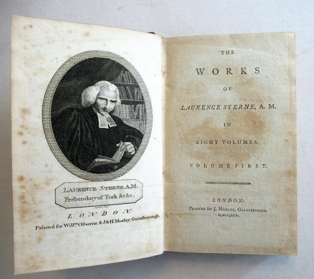Antiek boek The Works of Laurence Sterne, Letters, 1791, Ophalen of Verzenden