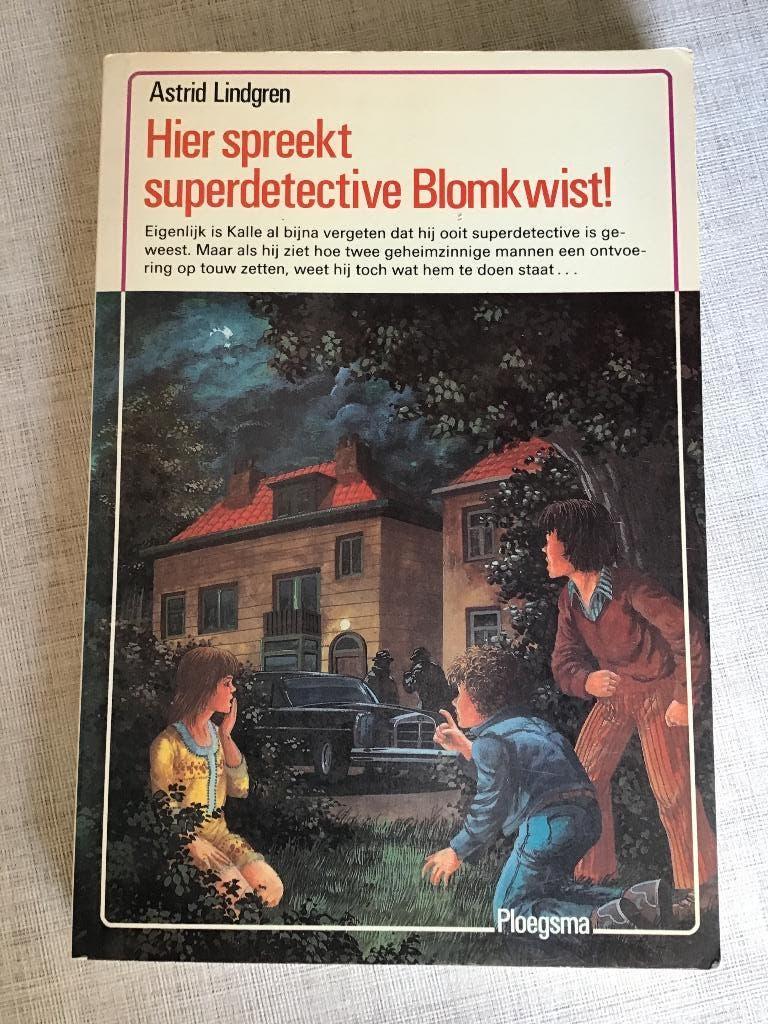 Hier spreekt superdetective Blomkwist door Astrid Lindgren, Ophalen of Verzenden, Zo goed als nieuw, Fictie algemeen