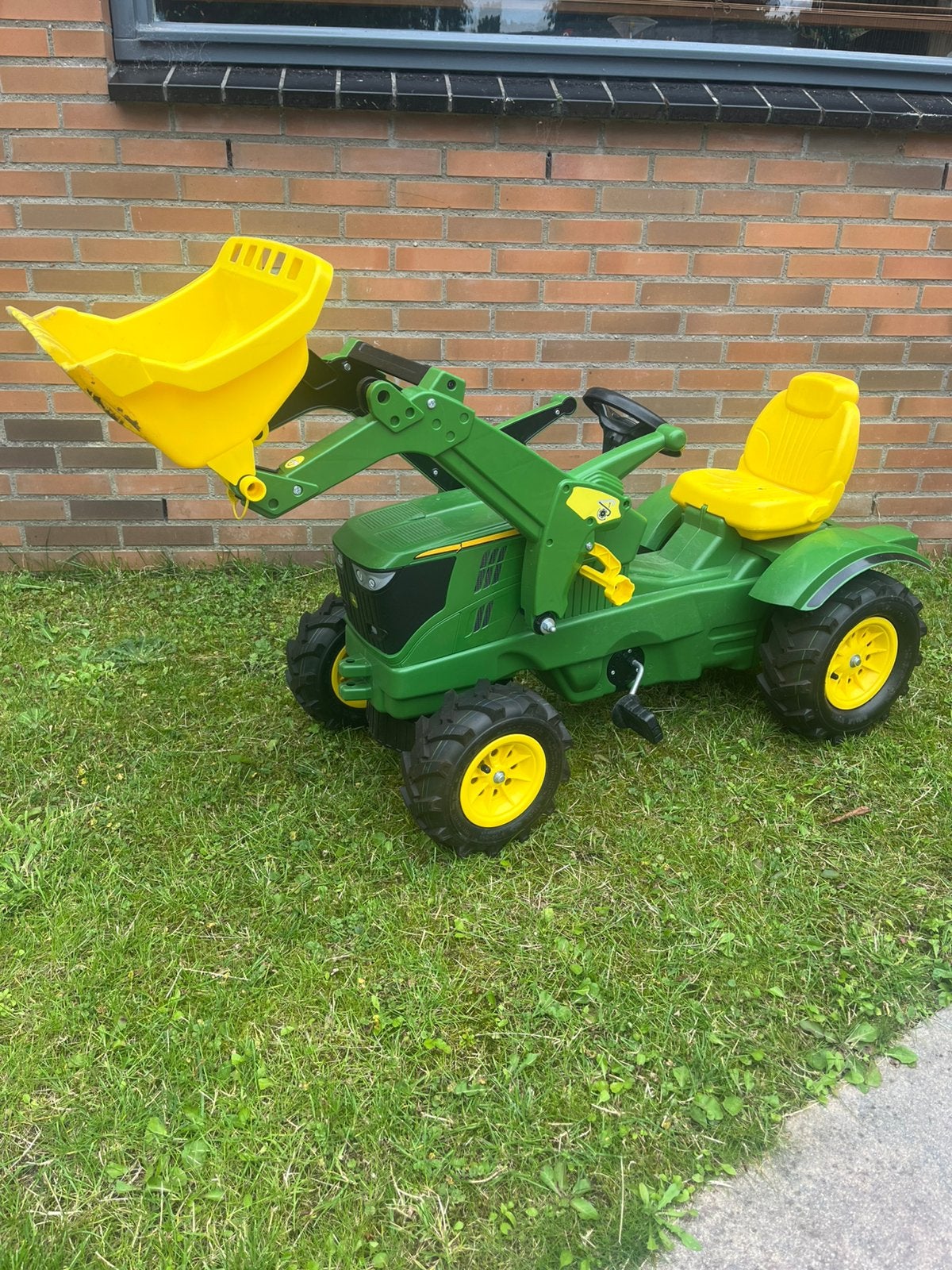 Rolly Toys John Deere tractor met voorlader, Ophalen, Zo goed als nieuw, Overige merken