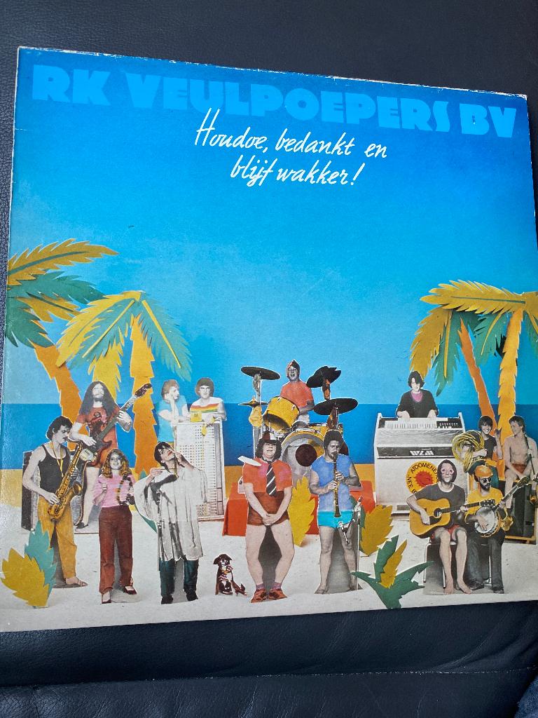 RK Veulpoepers BV : Houdoe, Bedankt ( lp vinyl), Inclusief insert, Ophalen of Verzenden, Zo goed als nieuw, Levenslied of Smartlap