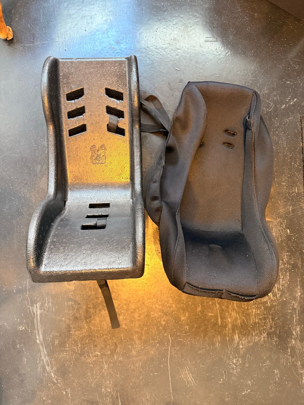 Lovens Peuterschaal Zitje incl. Adapter voor Explorer 1, Ophalen of Verzenden, Gebruikt, Voorzitje