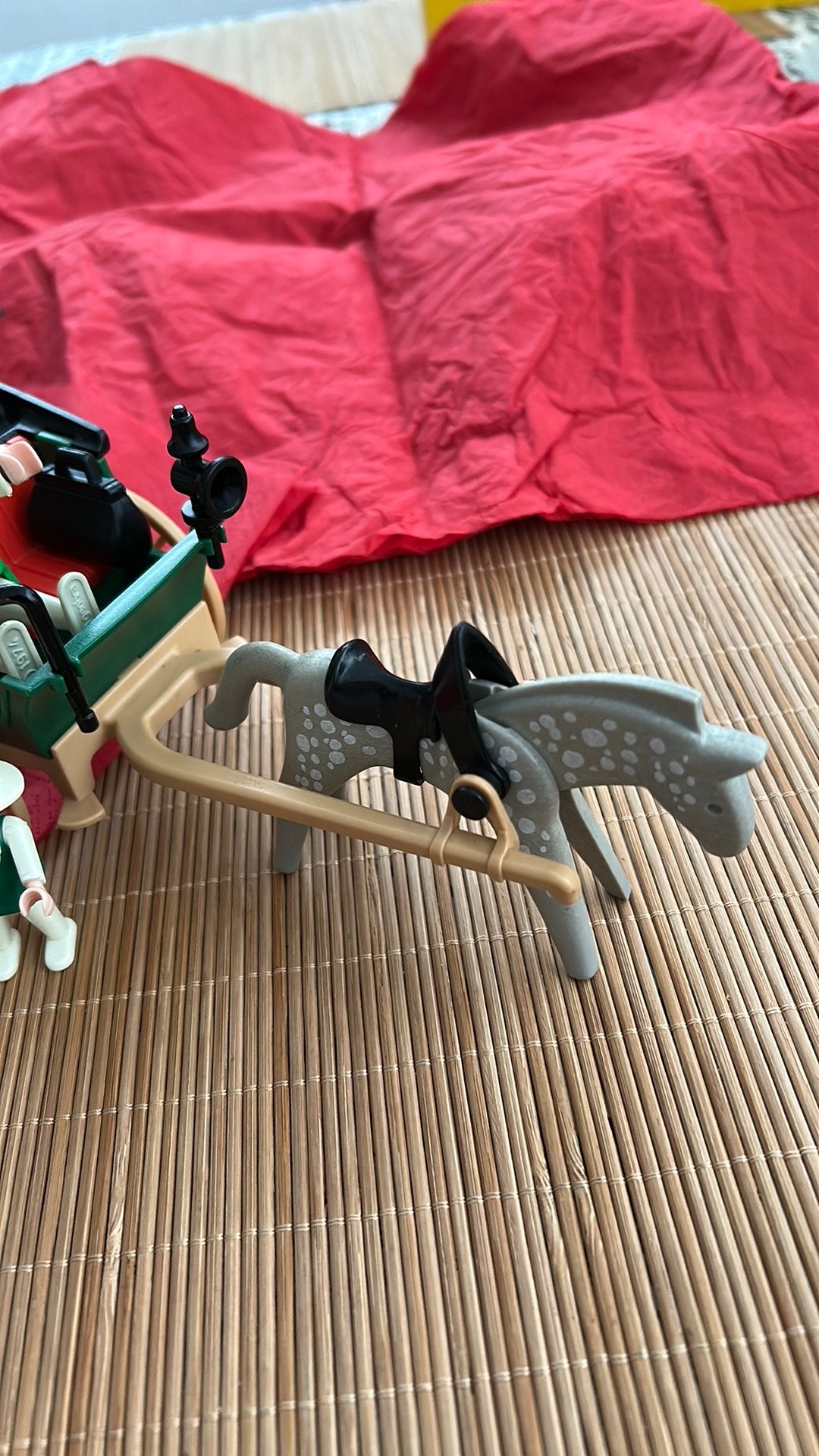 Playmobil western koets met dokter. 3481. 1985, Ophalen of Verzenden, Zo goed als nieuw