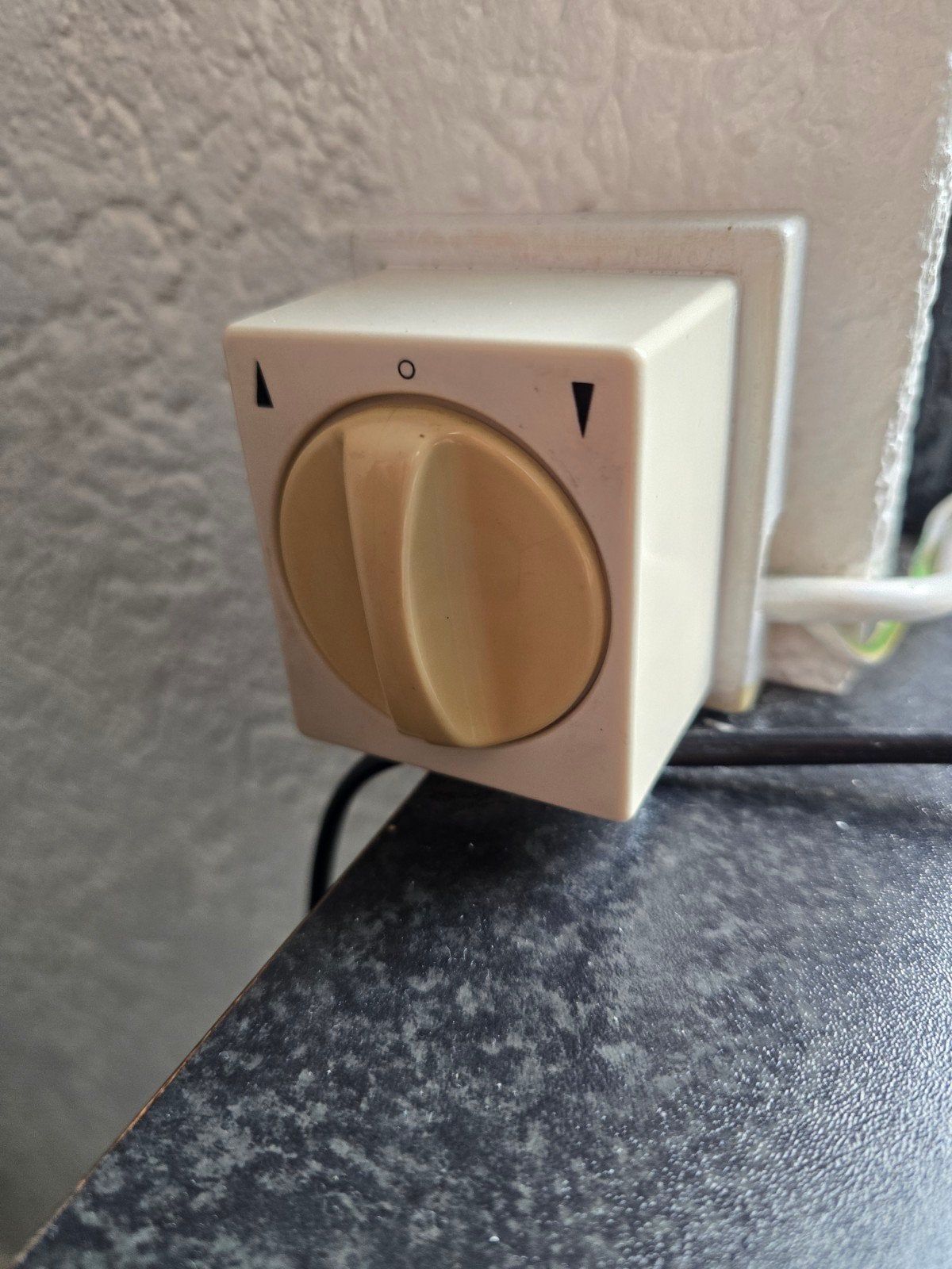 Foto 7 van Elektrisch knikarmscherm - Blauw/wit gestreept