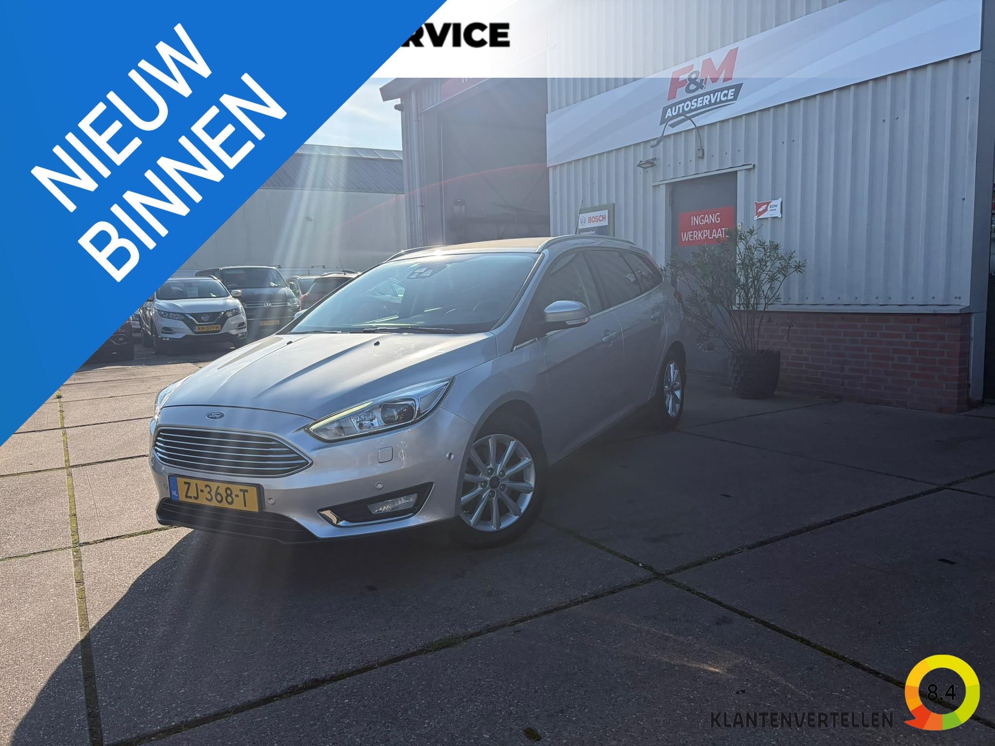Ford Focus Wagon 1.5 Titanium Edition distributieriem is vv,, Stof, Euro 6, 4 cilinders, 150 pk