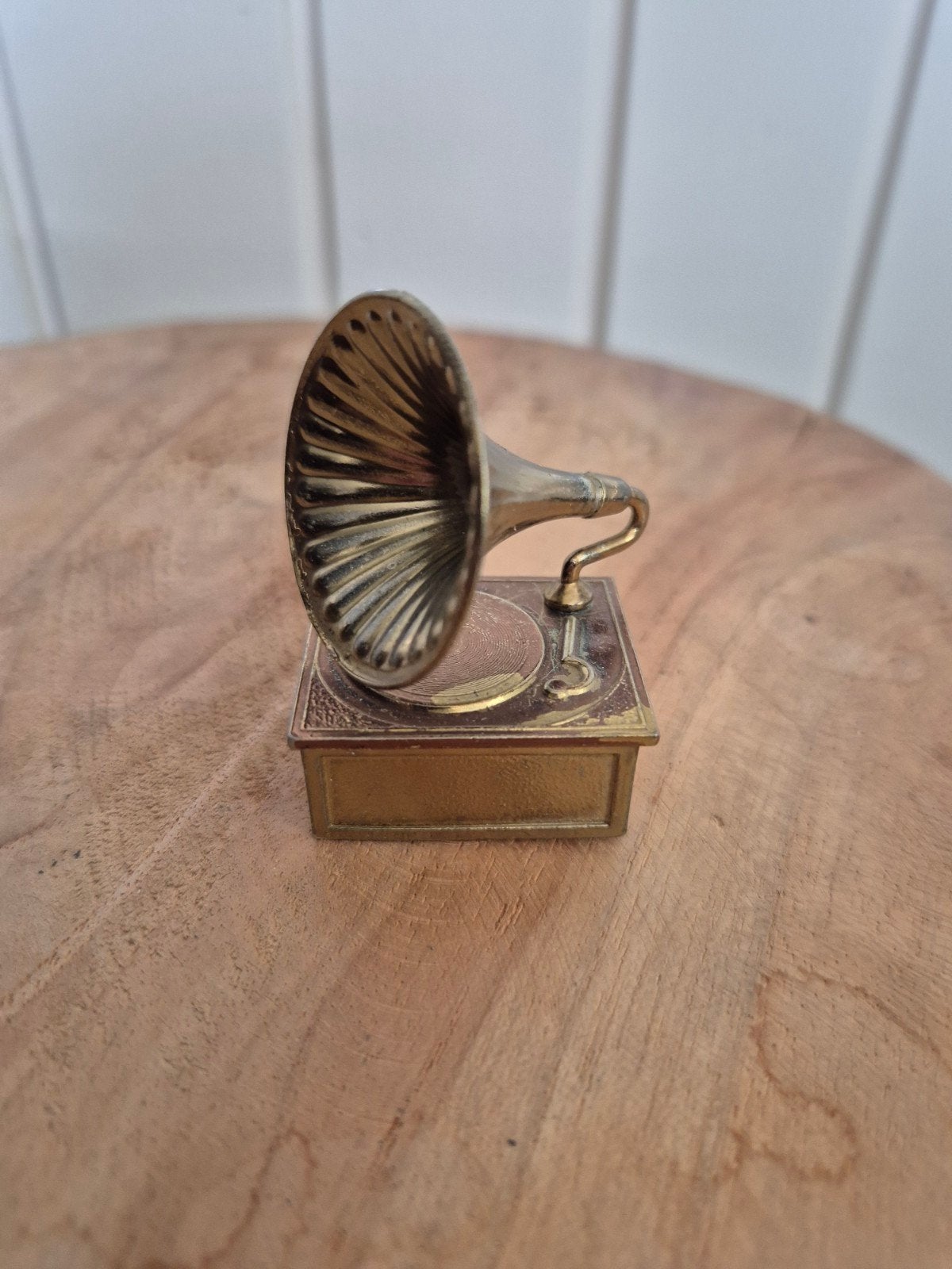 Miniatuur Grammofoon Decoratie Vintage Stijl, Ophalen of Verzenden