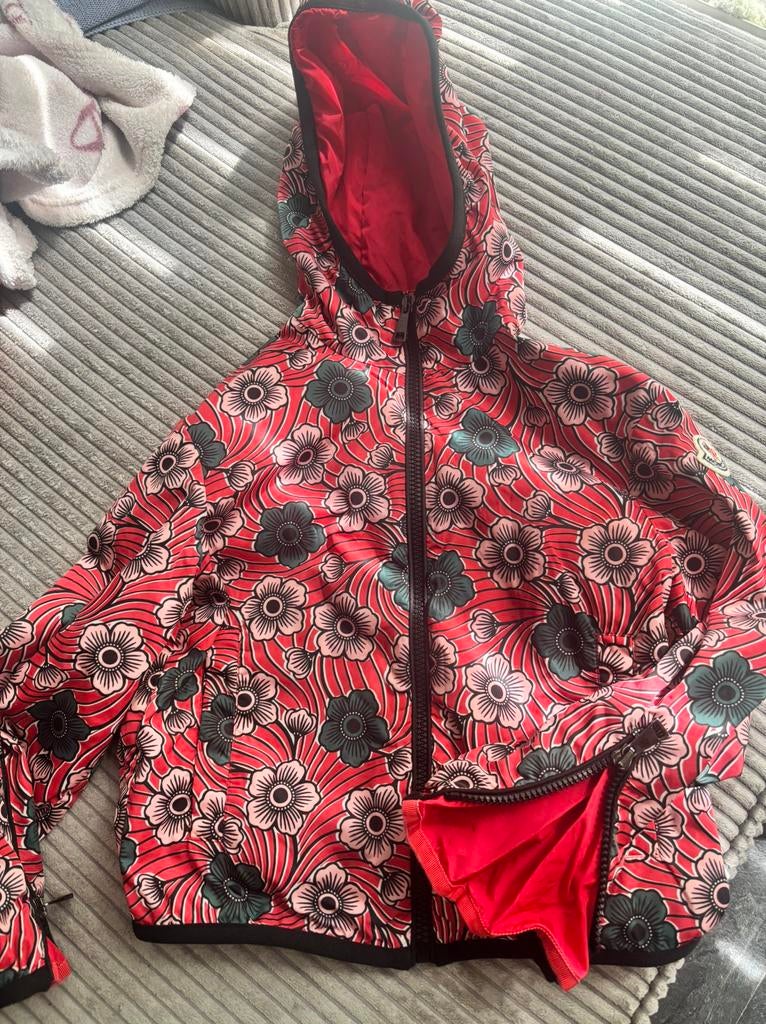 Moncler zomerjas 7/8 jaar, Kleding | Dames, Ophalen of Verzenden, Zo goed als nieuw, Maat 34 (XS) of kleiner