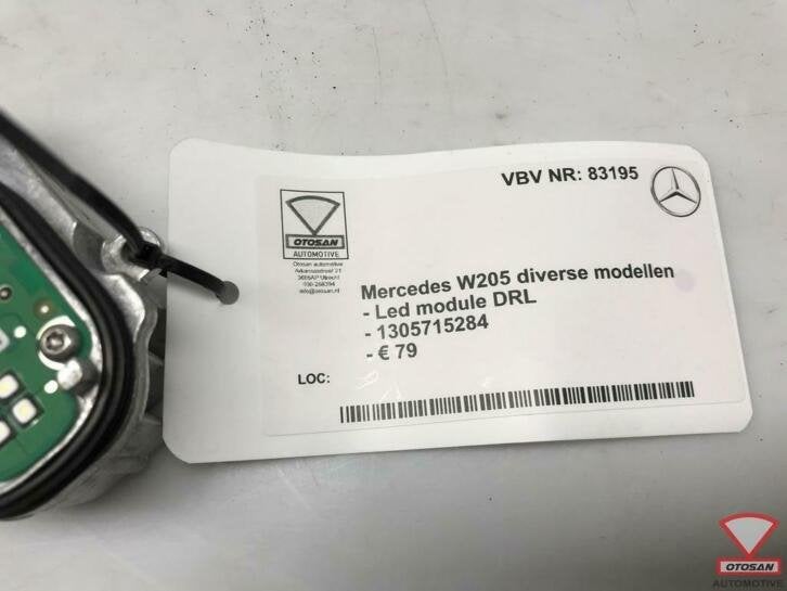 mercedes diverse modellen led drl ballast module 1305715284, Gebruikt, Mercedes-Benz AG, Mercedes-Benz, Ophalen of Verzenden