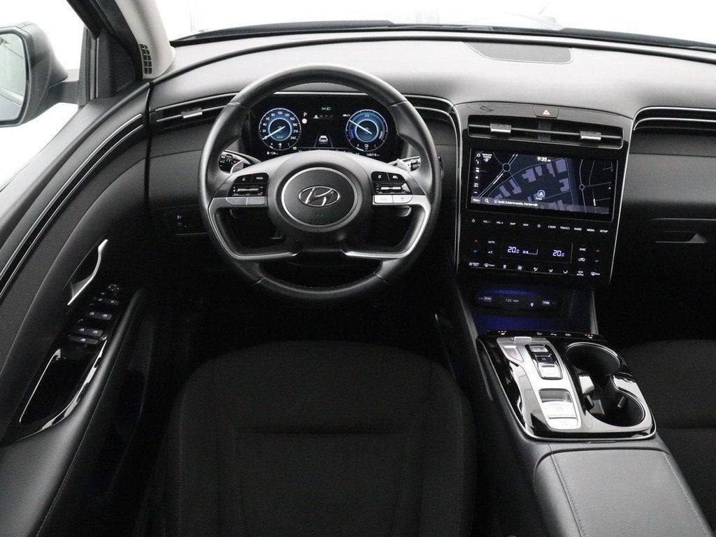 Hyundai Tucson 1.6 T-GDI HEV Comfort | Trekhaak | Stoelverwa, Auto's, Hyundai, Stof, Gebruikt, Euro 6, 4 cilinders