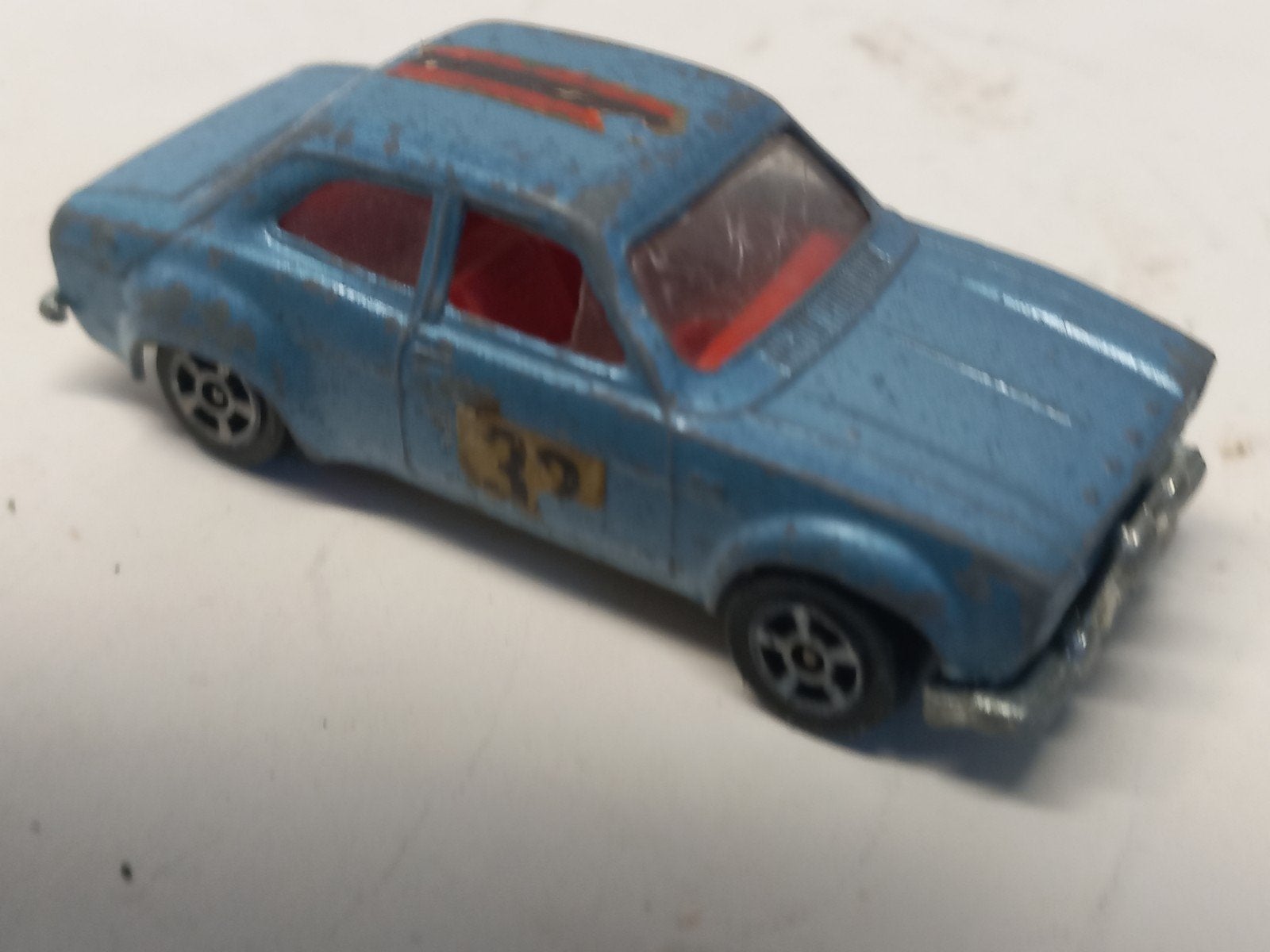Vintage Corgi Juniors Ford Escort Rally Auto Speelgoed, Ophalen of Verzenden, Gebruikt