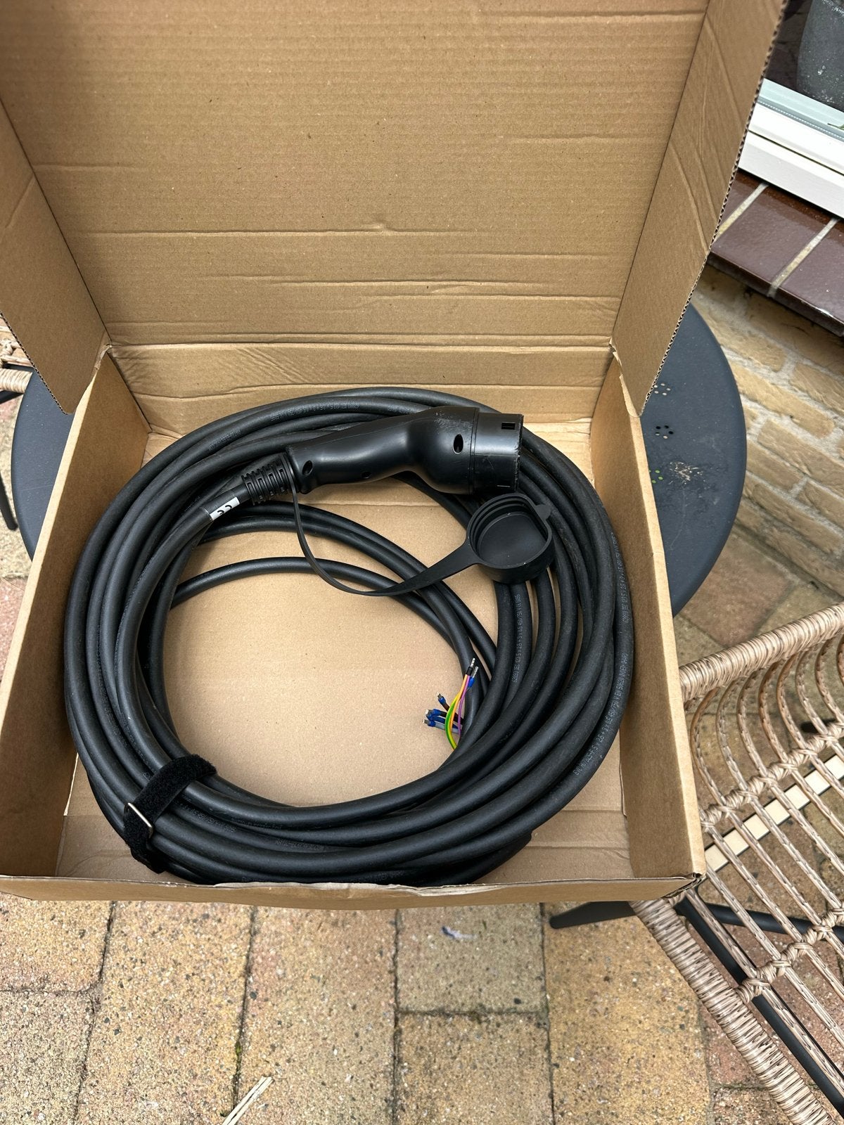Ratio E-Line T2-Open end Laadkabel 11kW 15m, Ophalen, Nieuw, Laadkabel