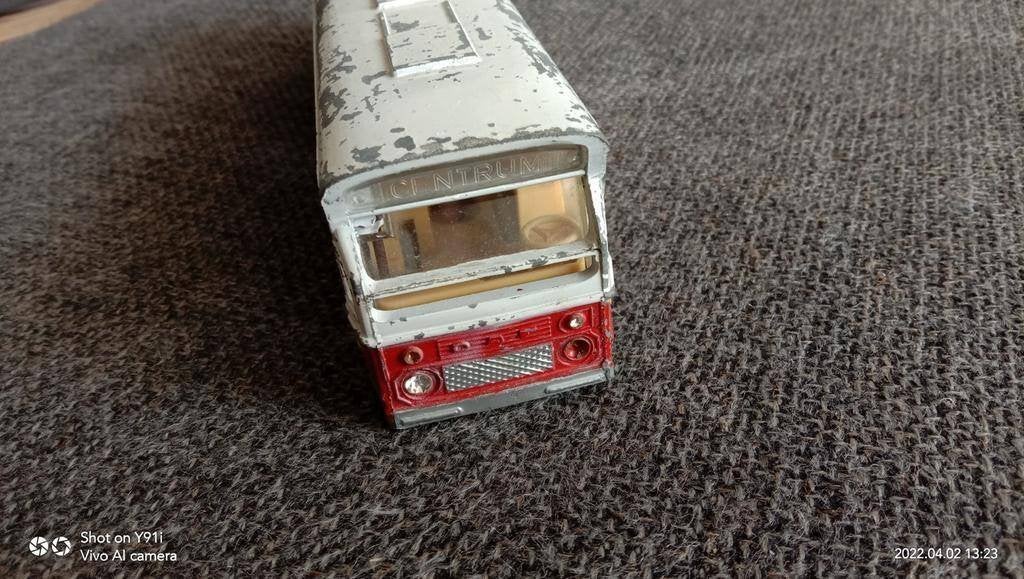 Lion toys bus rood opknapper, Ophalen of Verzenden, Gebruikt, Bus of Vrachtwagen, Lion Toys