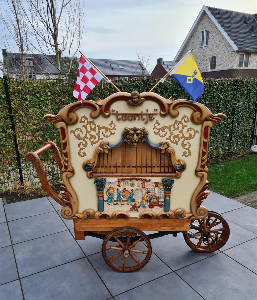 Draaiorgel "Toontje" te huur voor elk feest!, Muziek en Instrumenten, Draaiorgels, Ophalen of Verzenden