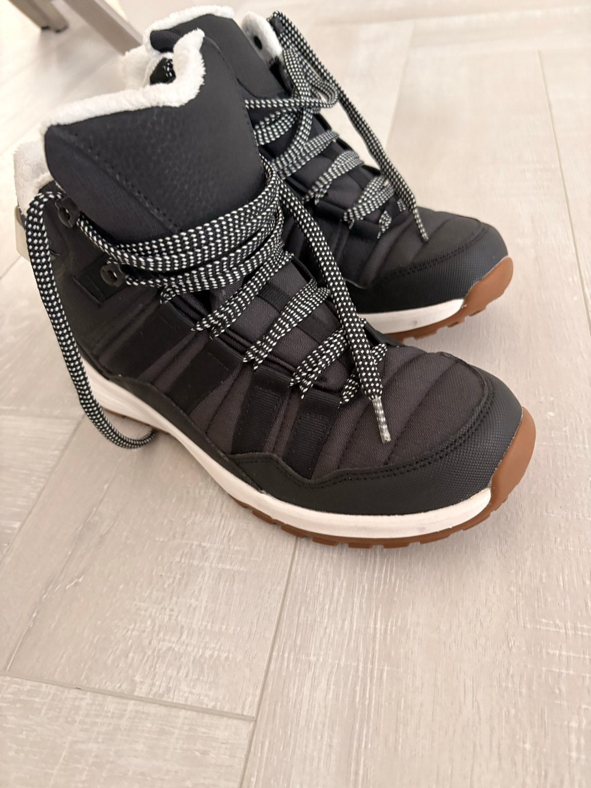 Decathlon Warm Shoes NH500 Mid Black W - Maat 39, Ophalen of Verzenden, Zo goed als nieuw, Zwart, Wandelschoenen