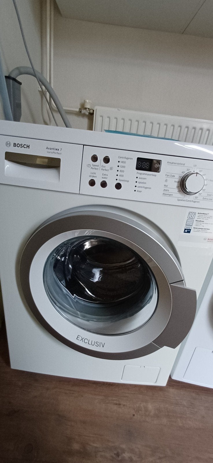 Bosch wasmachine, Ophalen, Gebruikt, Voorlader, 85 tot 90 cm