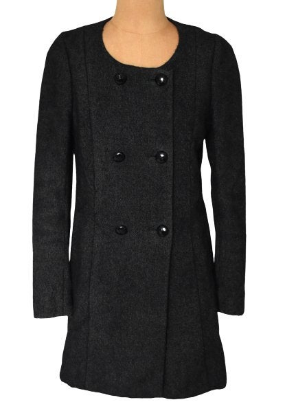 Nieuwe Isabel Marant wol/cashmere mantel, jas, zwart, Mt. S, Isabel Marant, Zwart, Nieuw, Ophalen of Verzenden