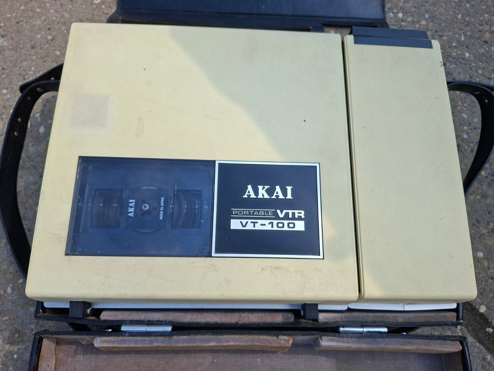 Akai VT-100 Draagbare VTR - Vintage Videorecorder, Ophalen, Gebruikt, Overige typen